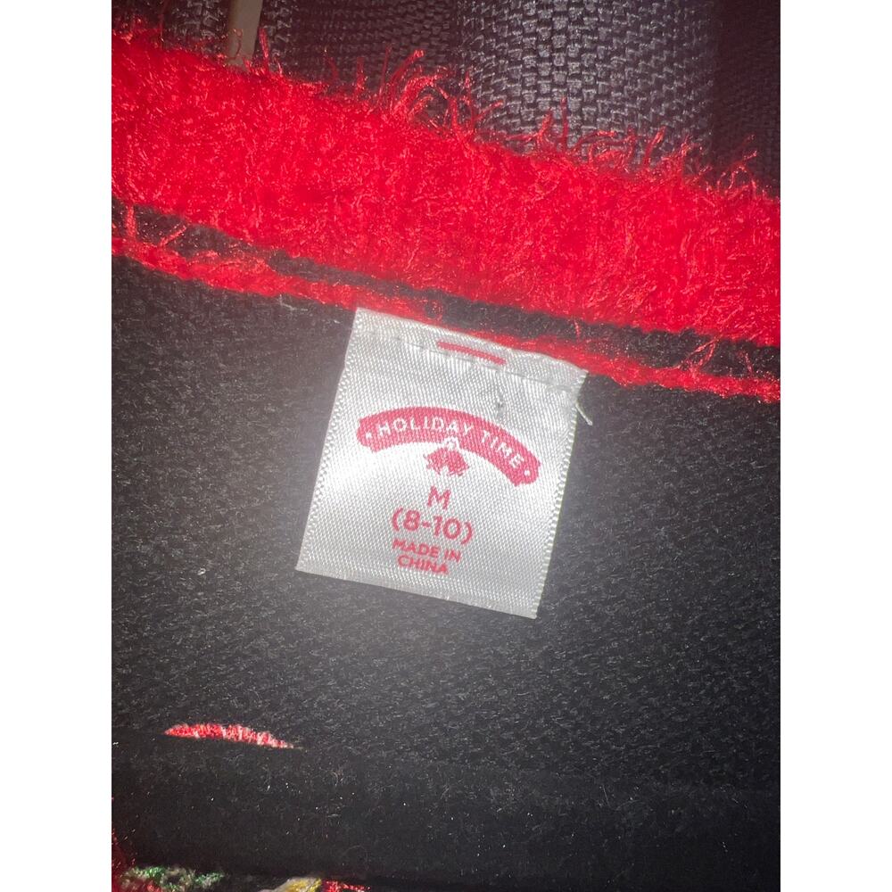 Ugly Christmas Sweater Xmas Size Medium Feliz Navidad - Picture 2 of 3